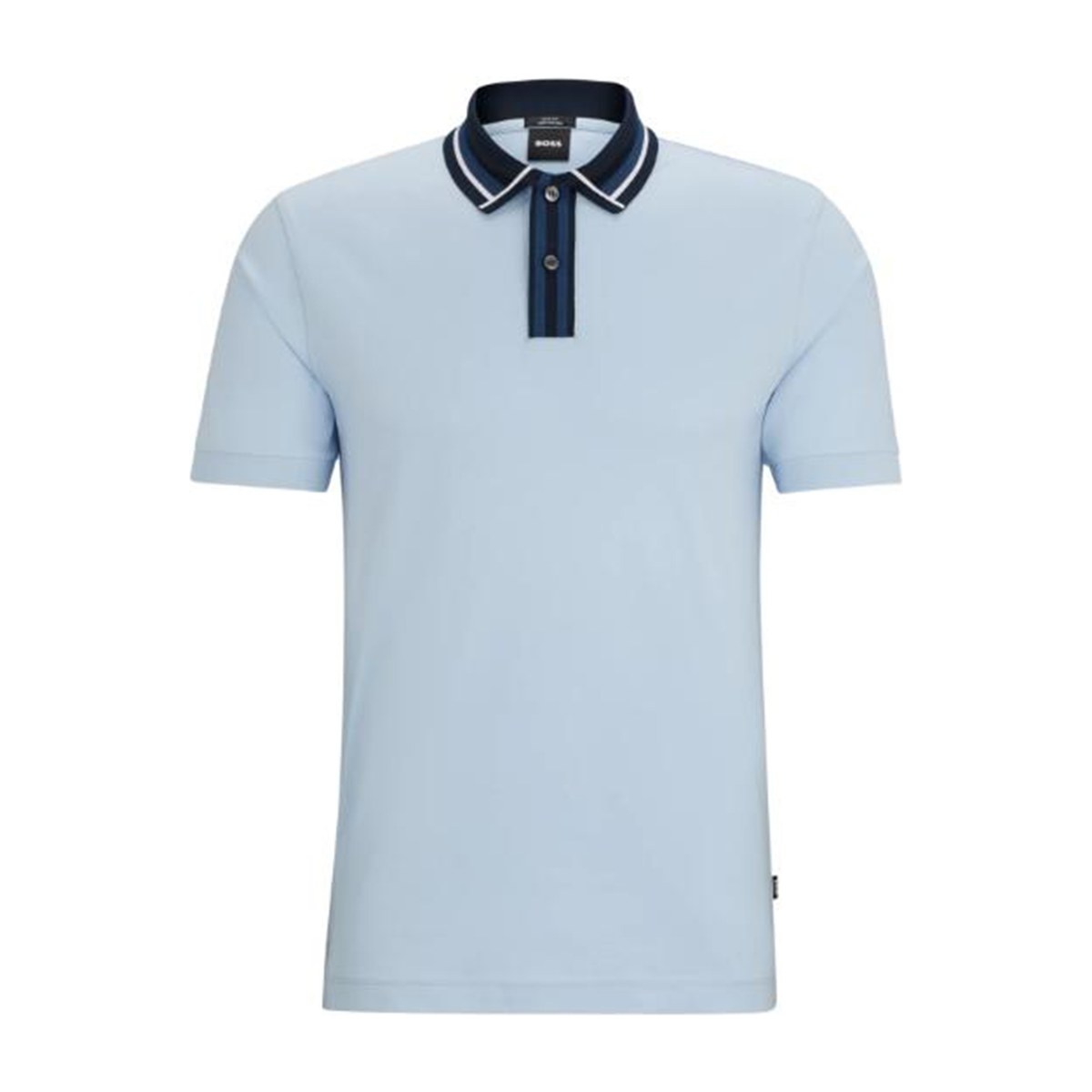 HUGO BOSS Mercerised-Cotton Slim-Fit Polo Shirt