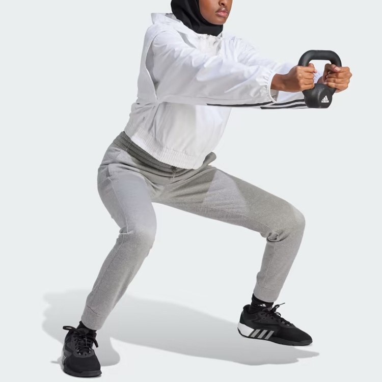 adidas Aeroready Game And Go Regular Tapered Fleece Pants Logo