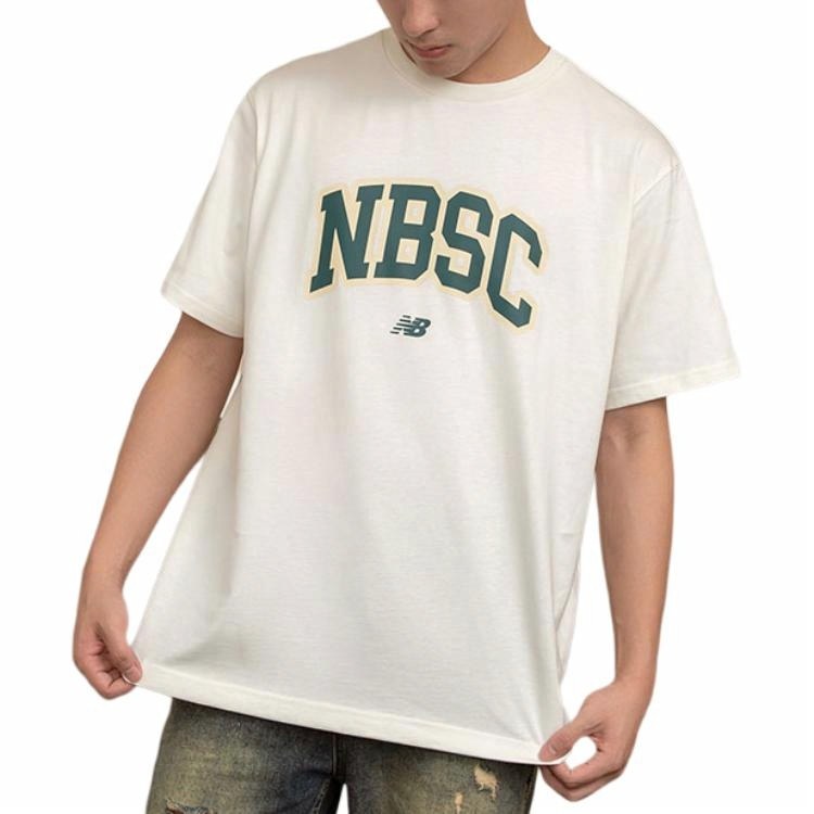 New Balance SS24 Logo Tee White