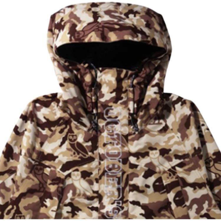 BAPE x OVO Owl Camo Hoodie