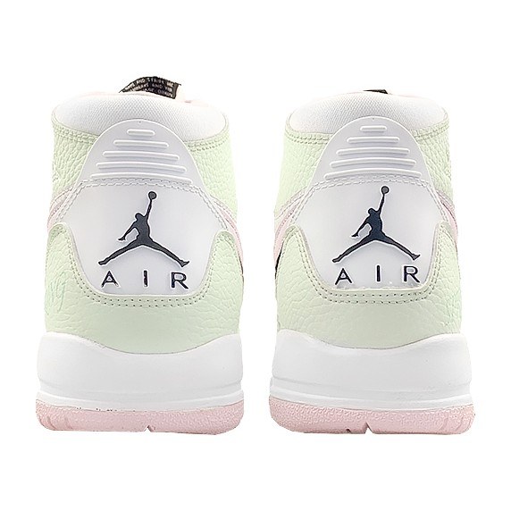 Jordan Legacy 312 High White Green Pink