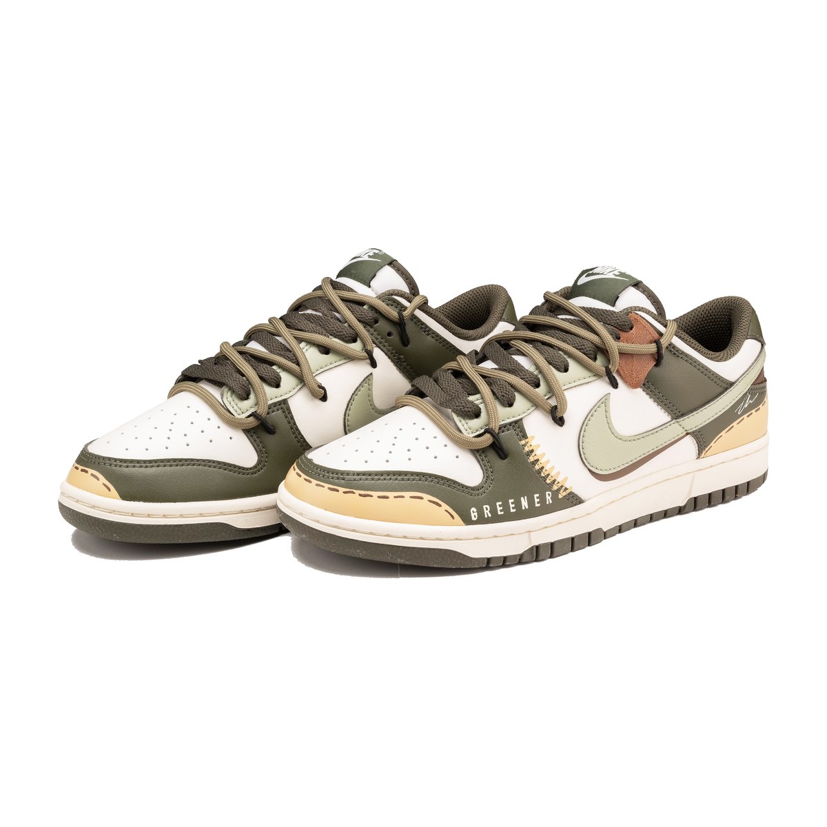 Nike Dunk Low Retro Brown Green
