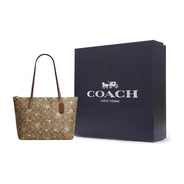 COACH Zip Top Tote 29