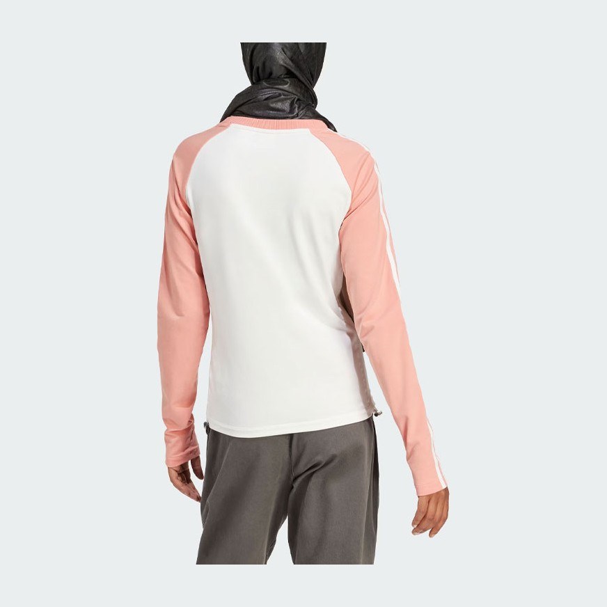 adidas originals Slim Fit Long Sleeve Logo T