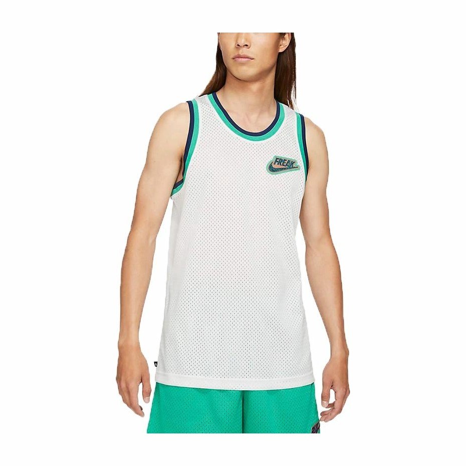 Nike Giannis "Freak" Basketball Tank White