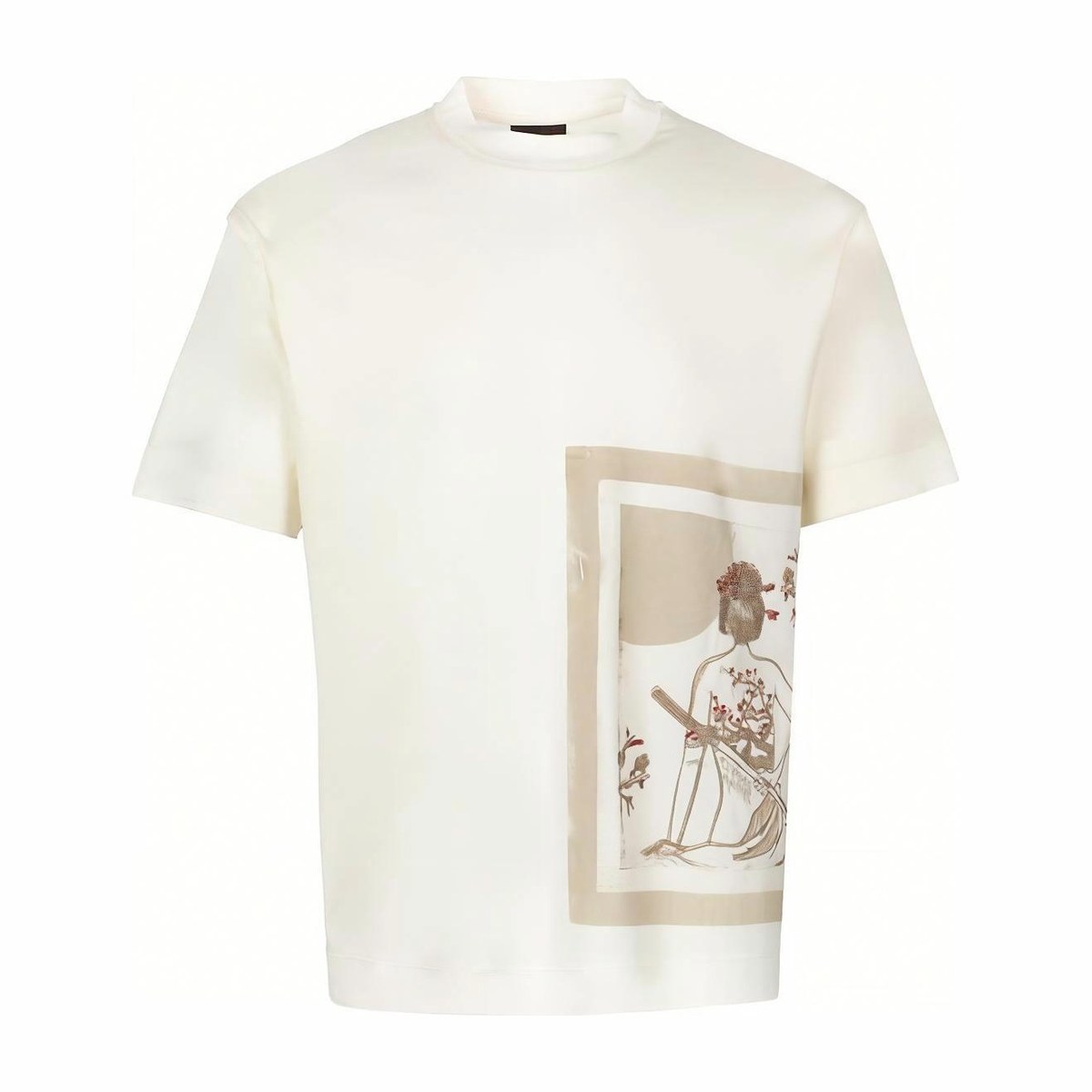 Emporio Armani Printed Crew Neck T-Shirt