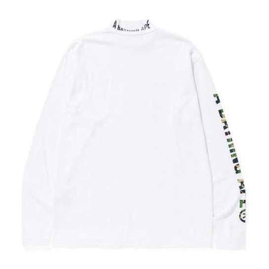 BAPE x FORMULA 1 Mock Neck Tee