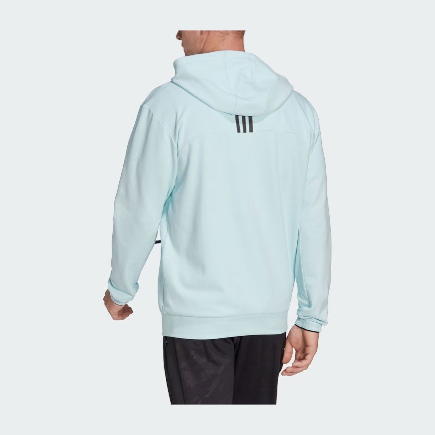 adidas Aeroready Yoga Full-Zip Hoodie Logo