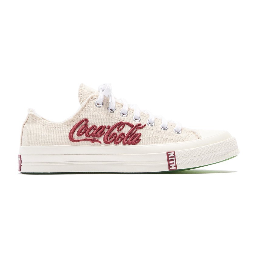 KITH x Converse Chuck Taylor All Star Low Beige Red
