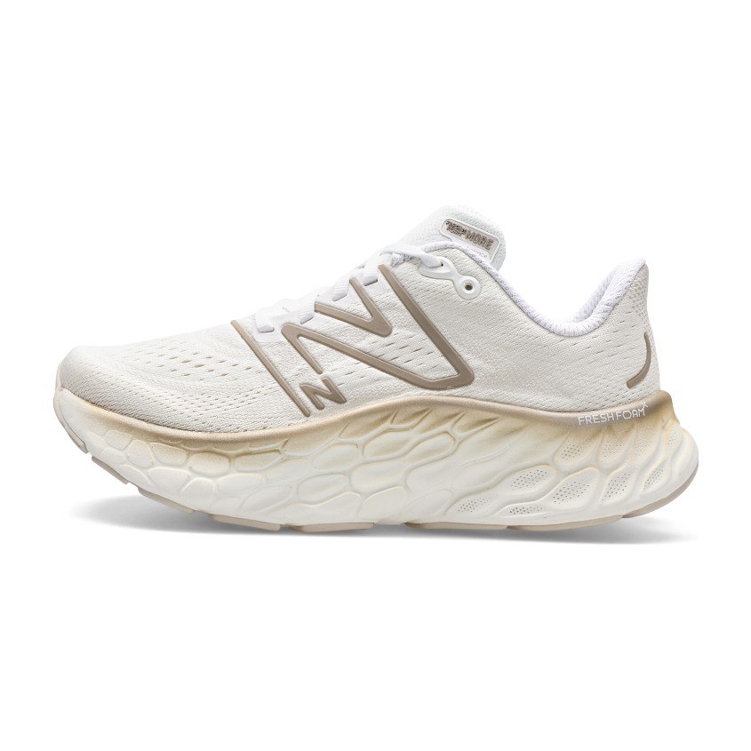 New Balance Fresh Foam X More v4 White Gold