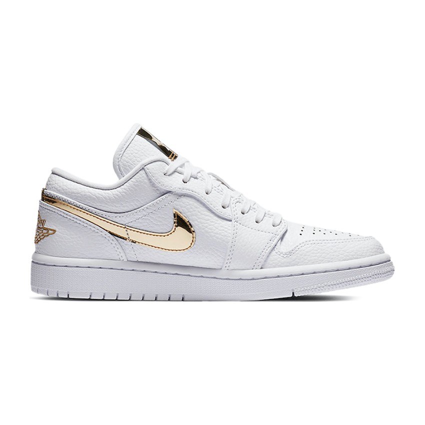Jordan Air Jordan 1 Low White Gold
