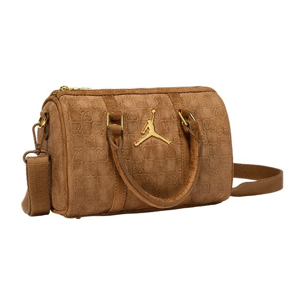 Jordan Monogram Boston Bag Light Brown