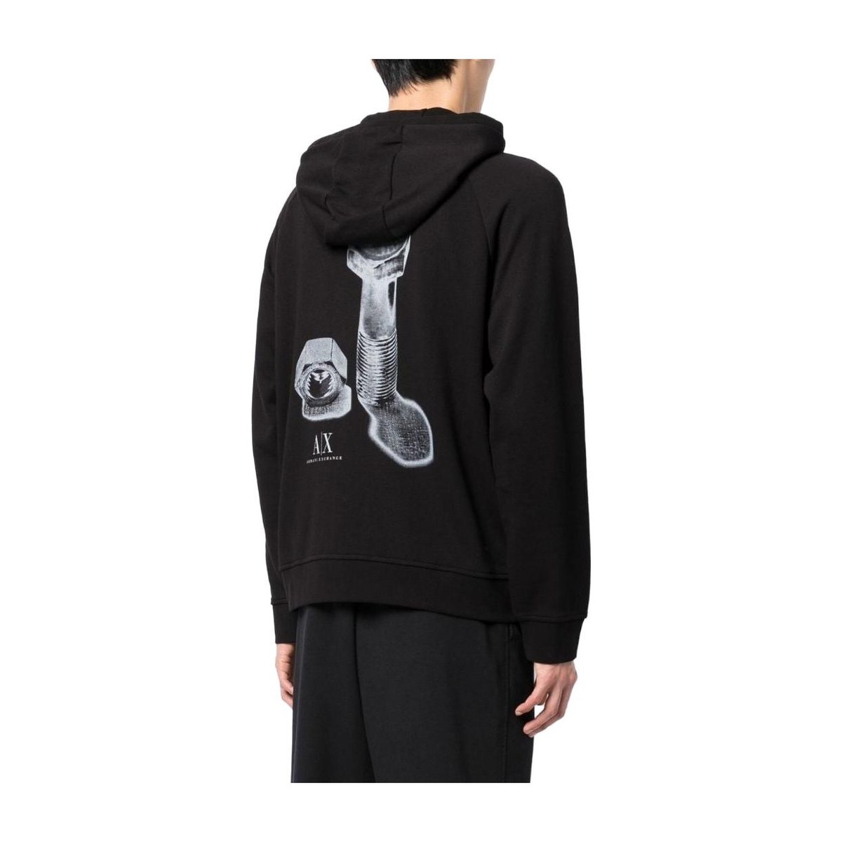 Armani Exchange Hoodie Black