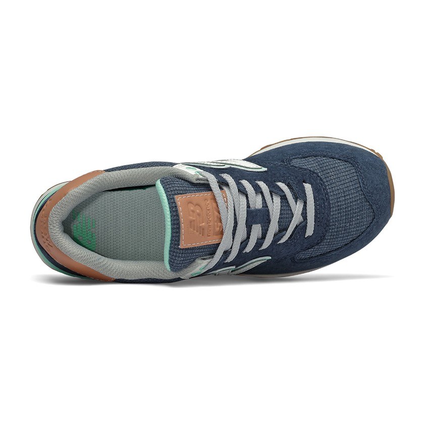 New Balance 574 Blue White Green