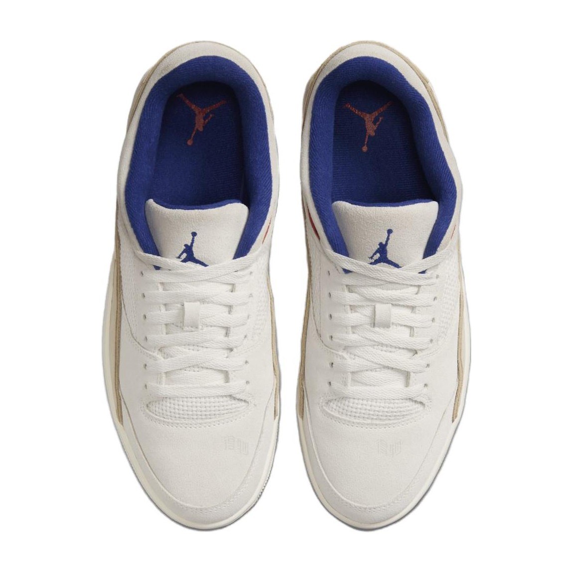 Jordan Flight Court White Brown