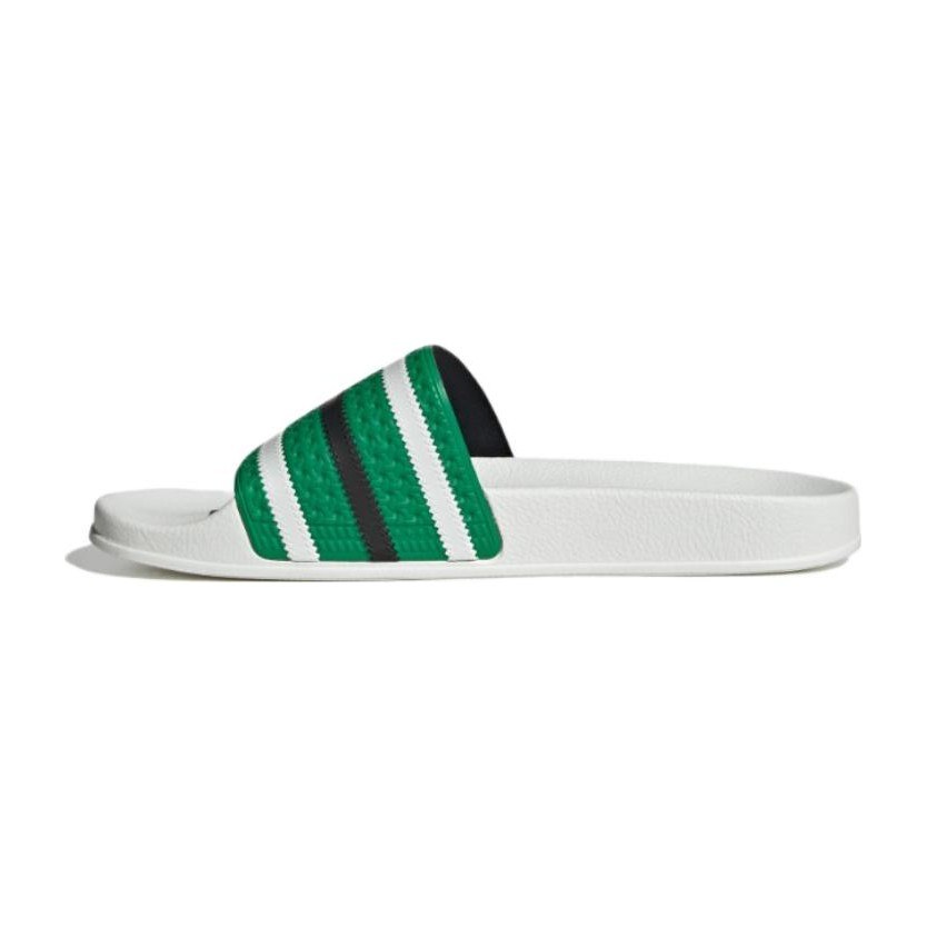 adidas Adilette Green White Black