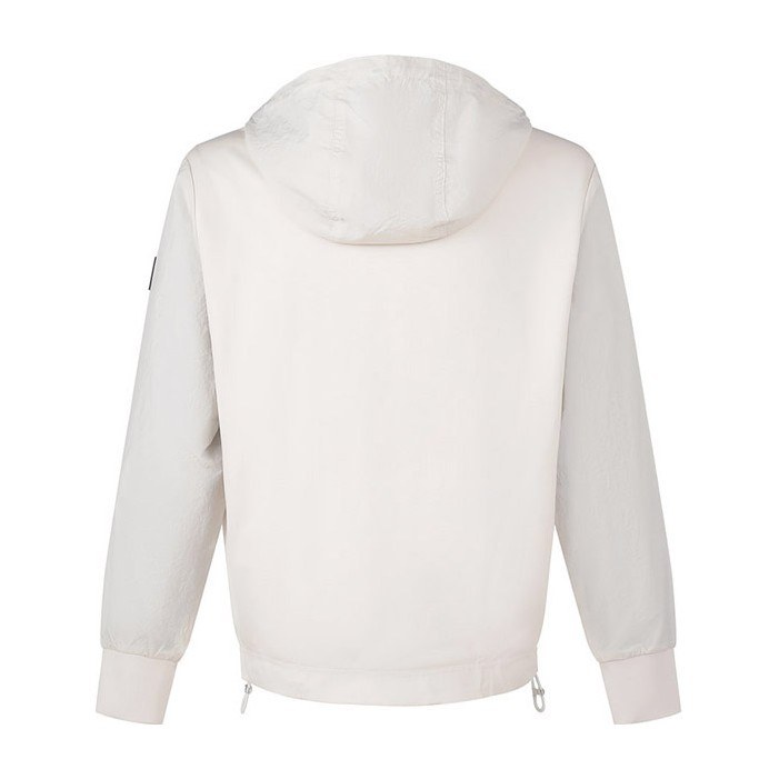 HUGO BOSS Hoodie Jacket Off-White
