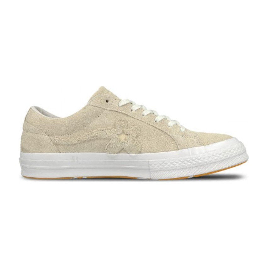 Golf Le Fleur x Converse One Star Ox Beige White