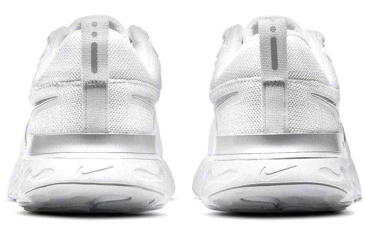 Nike React Infinity Run Flyknit 2 White Silver