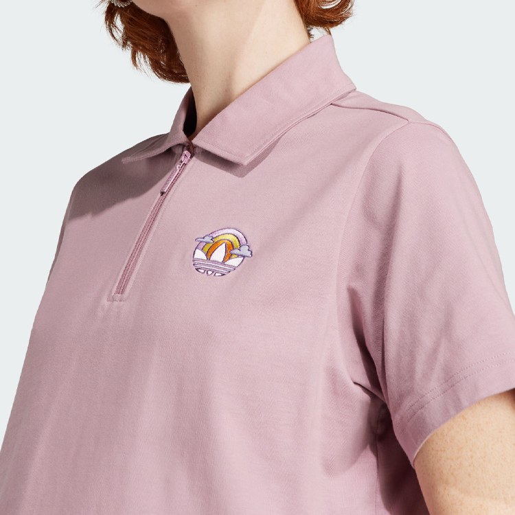 adidas Originals Cropped Polo Shirt