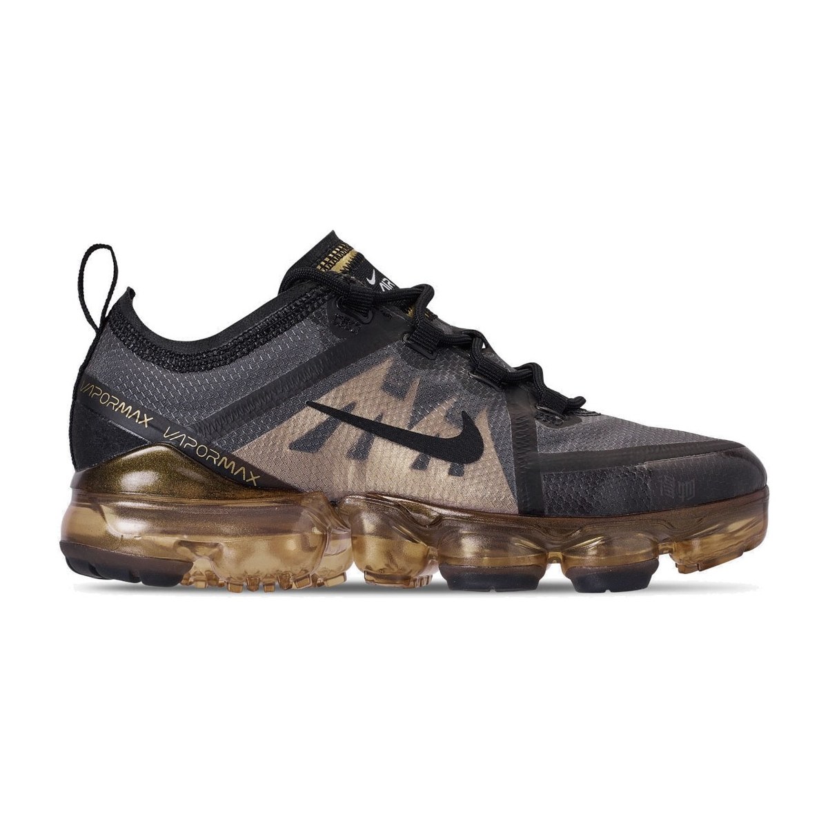 Nike VaporMax 2019 Black Metallic Gold