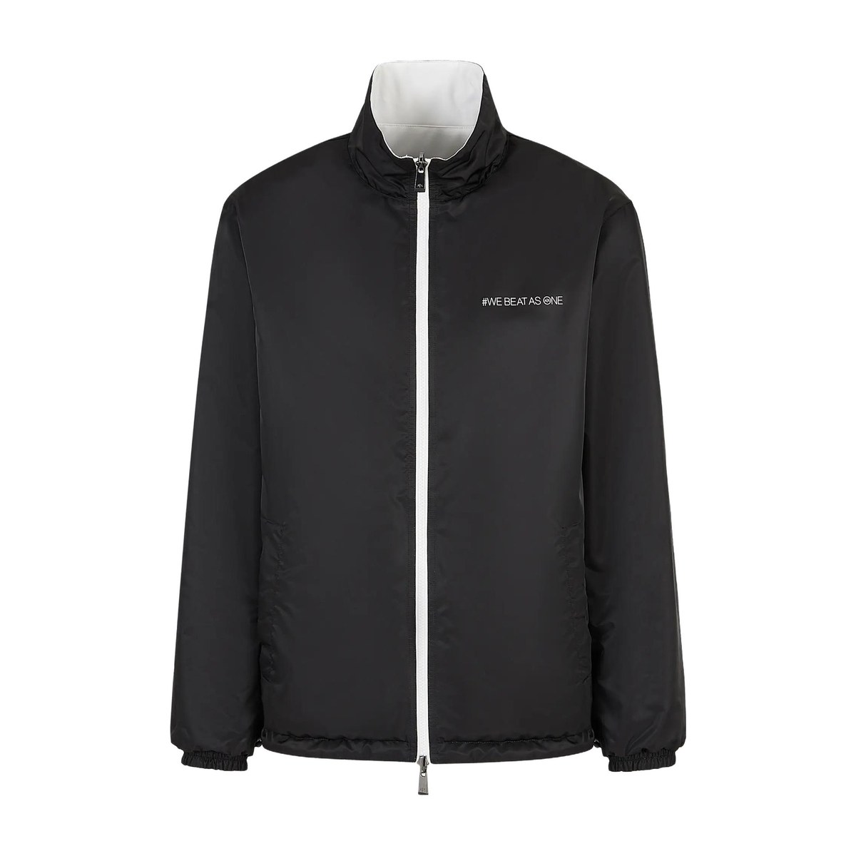 Armani Exchange FW23 Reversible Cotton Jacket White