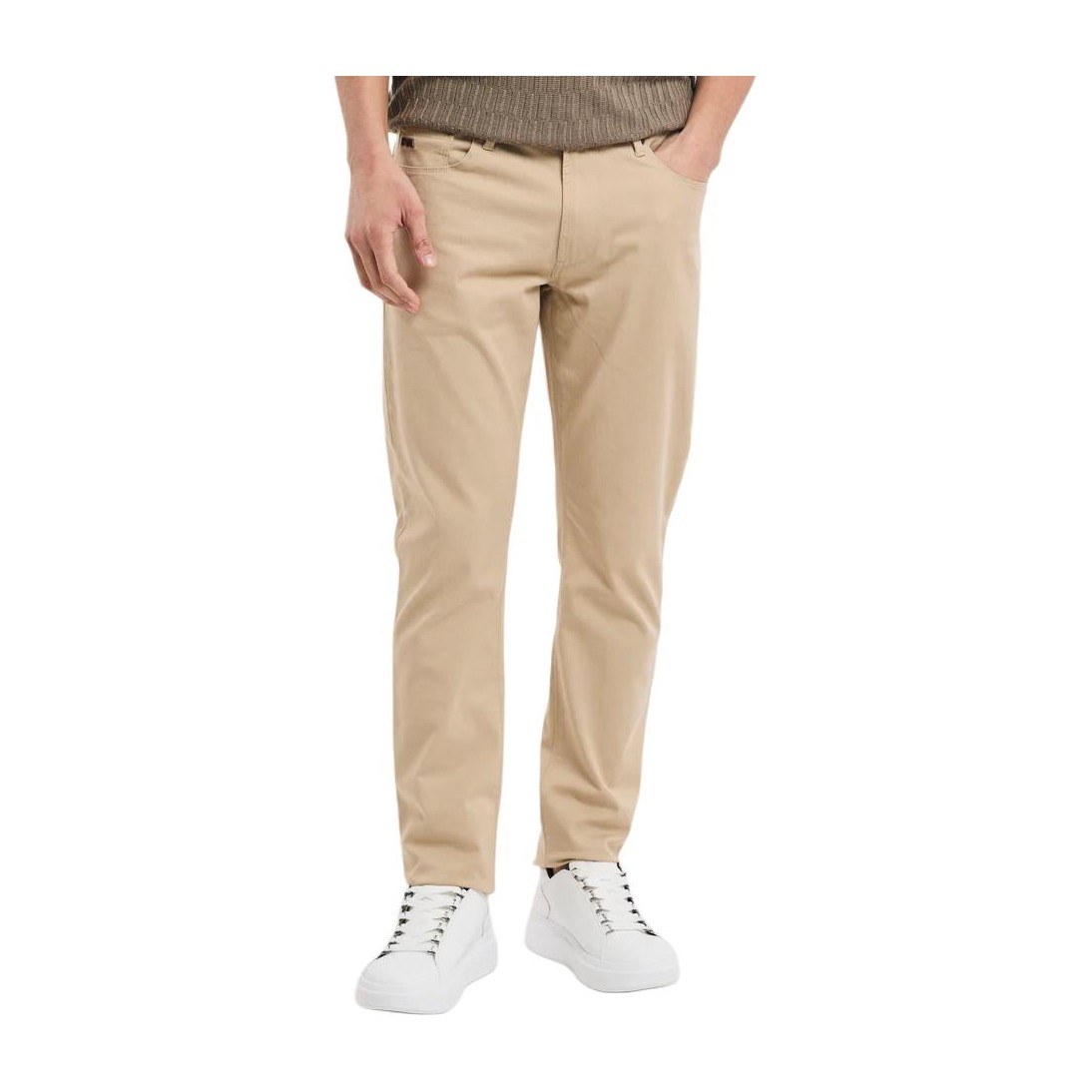Armani Beige Straight Jeans