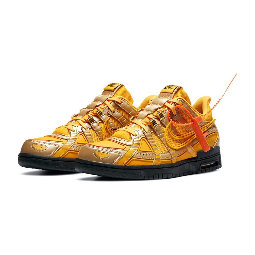 OFF-WHITE x Nike Rubber Dunk "University Gold"