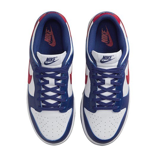 Nike Dunk Low "White and University Red"