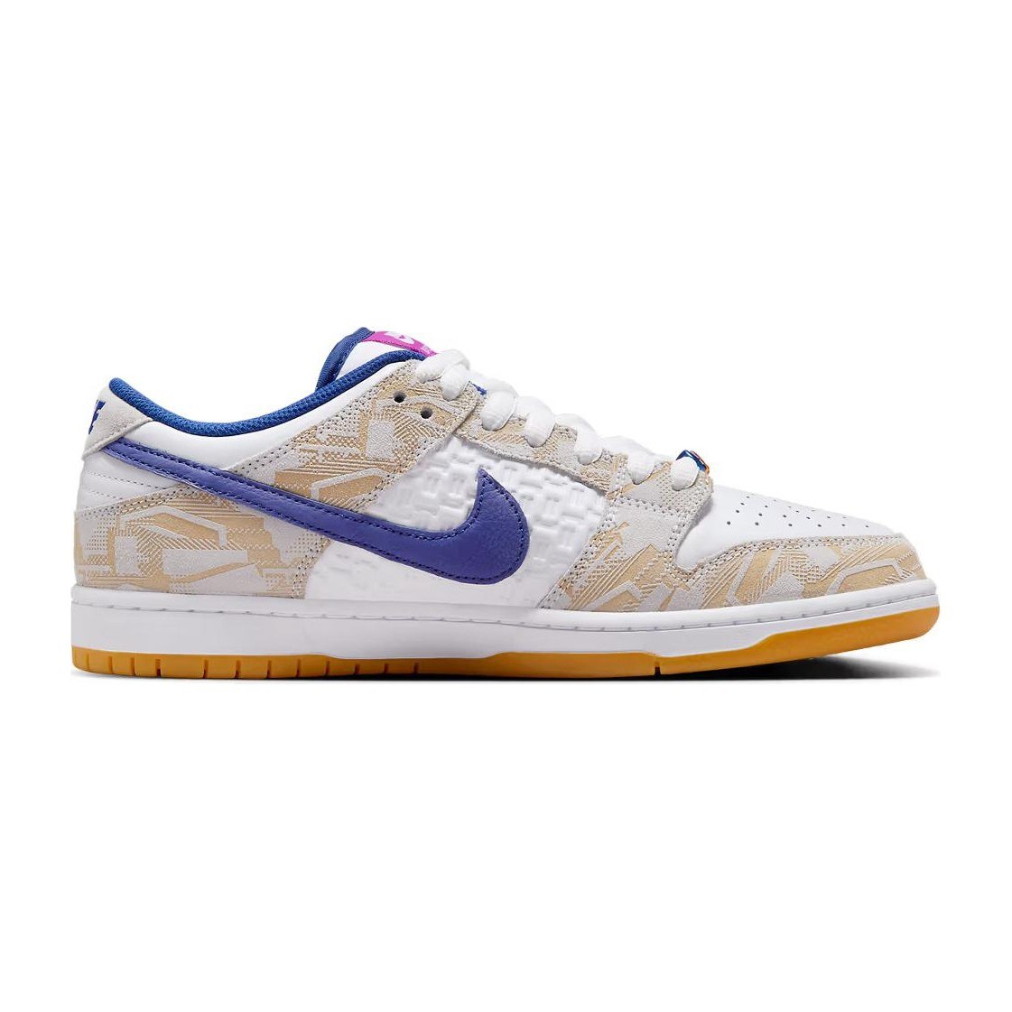 Nike Dunk SB "Pure Platinum and Vivid Purple"