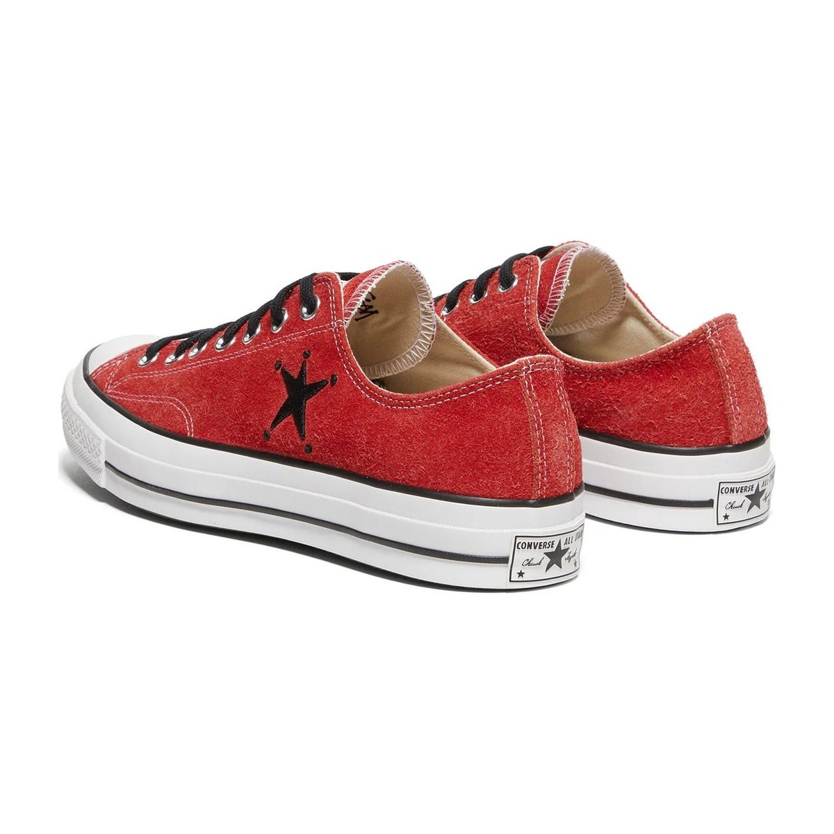Stussy x Converse Chuck 70 Ox "Poppy Red"