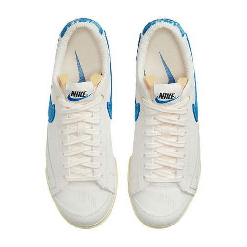 Nike Blazer Low Platform White Blue