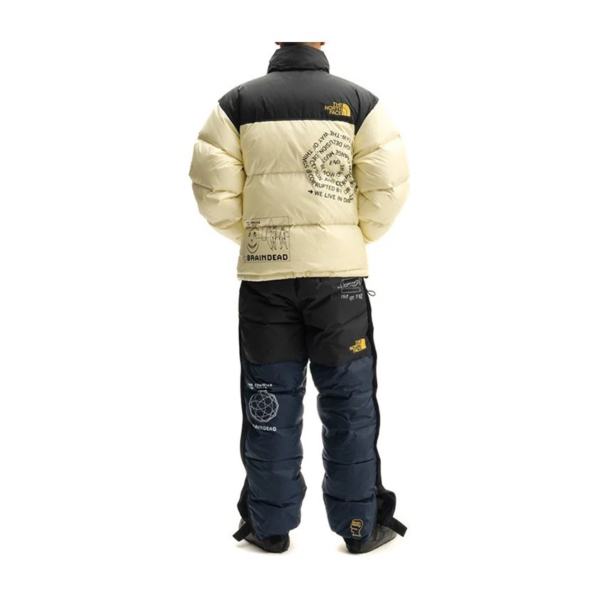 The North Face x Brain Dead Printed Nuptse Jacket