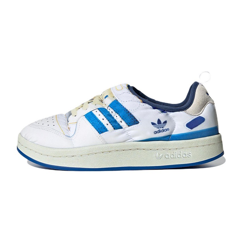 adidas Puffylette White Blue