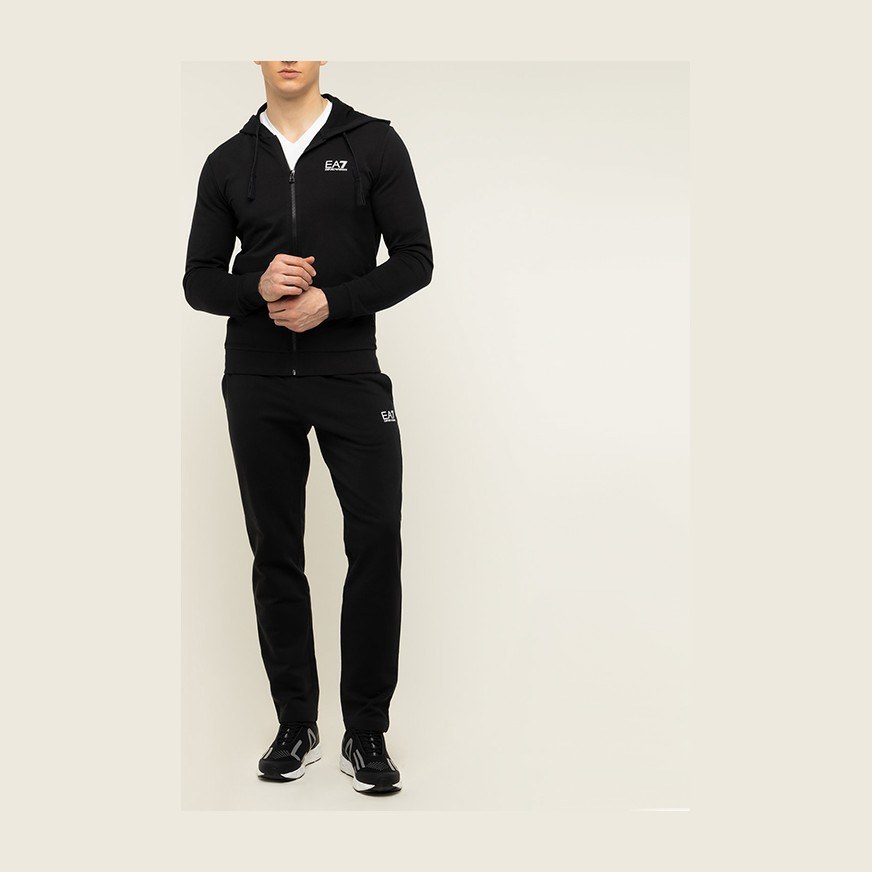 Emporio Armani EA7 Black Tracksuit