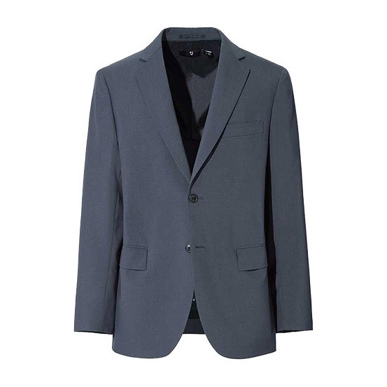 UNIQLO x Jil Sander Wool Blazer Dark Grey