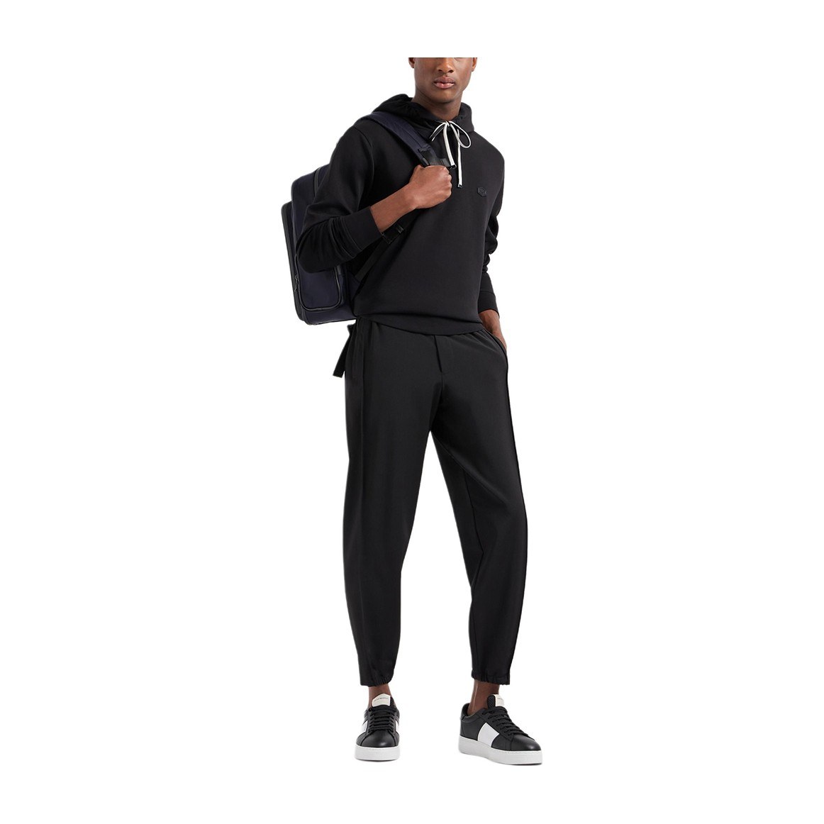 Emporio Armani FW21 Hoodie Black