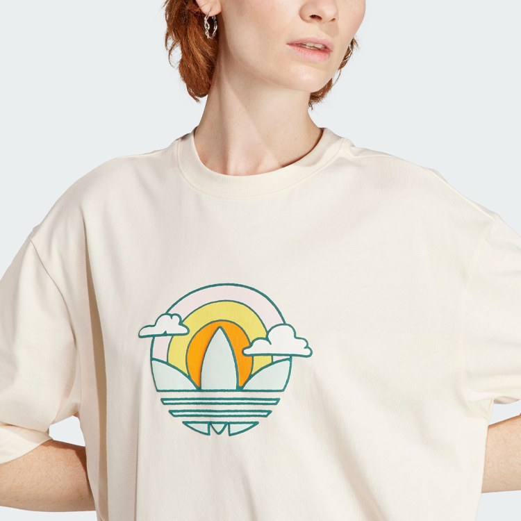adidas originals Tee Dress Logo