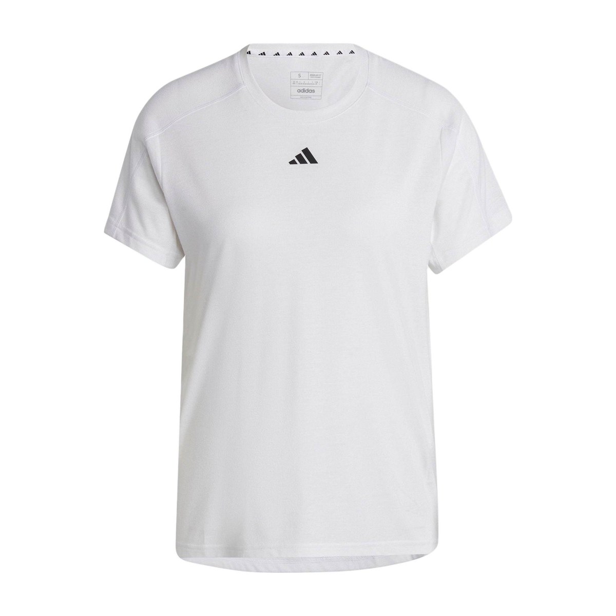 adidas AEROREADY ESSENTIALS CREWNECK TEE logo T