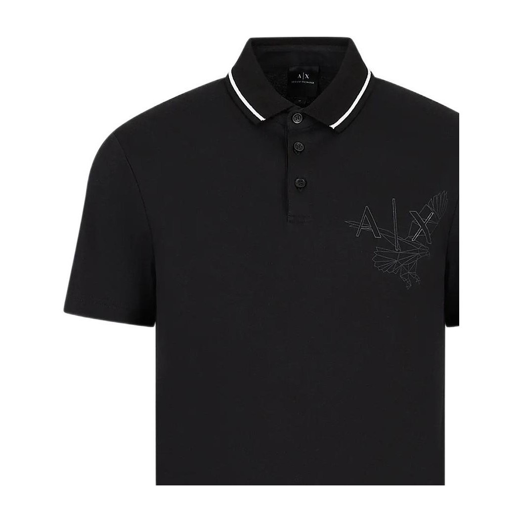 Armani Exchange Polo Shirt Black