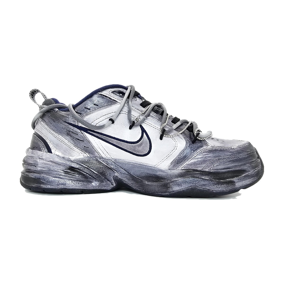 Nike Air Monarch 4 Silver
