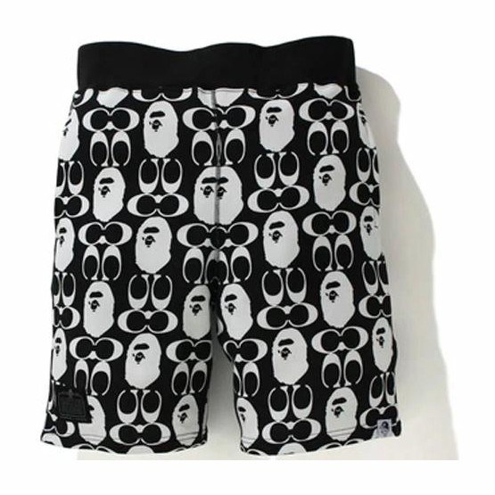 BAPE x COACH Logo Shorts