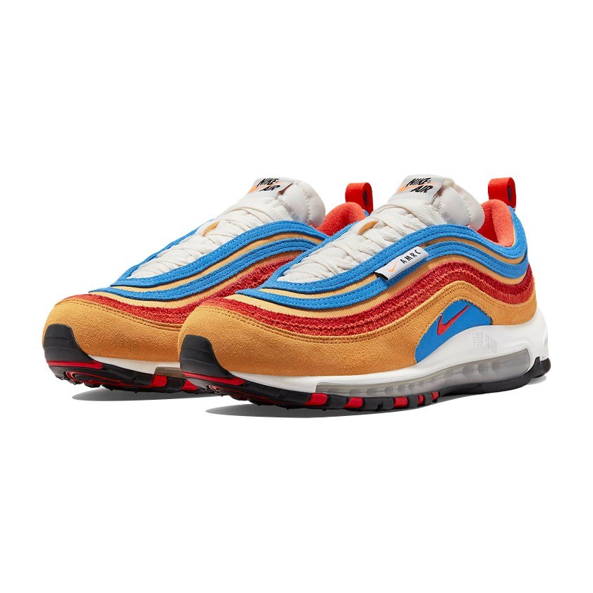 Nike Air Max 97 Yellow Red Blue