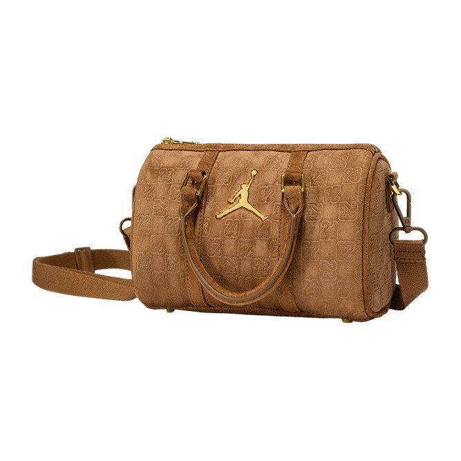 Jordan Monogram Boston Bag Light Brown