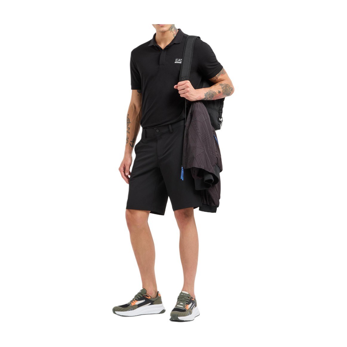 Emporio Armani EA7 Golf Pro Shorts Black