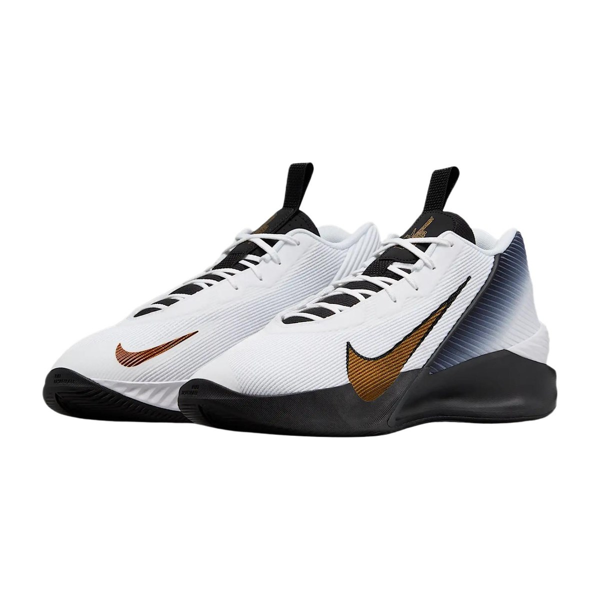 Nike G.T. Jump Academy EP White Black Metallic Gold