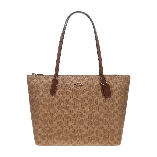 COACH Zip Top Tote 30