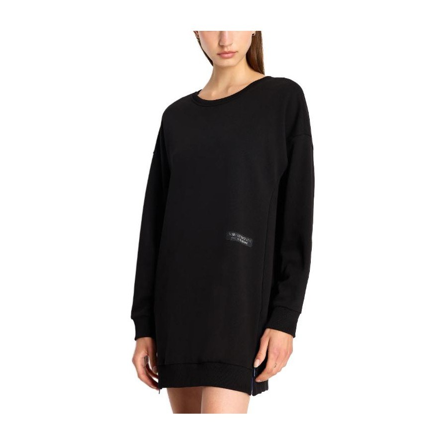 Armani Exchange FW23 Logo Dress Black