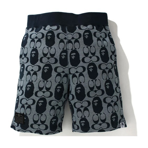 BAPE x COACH Logo Shorts