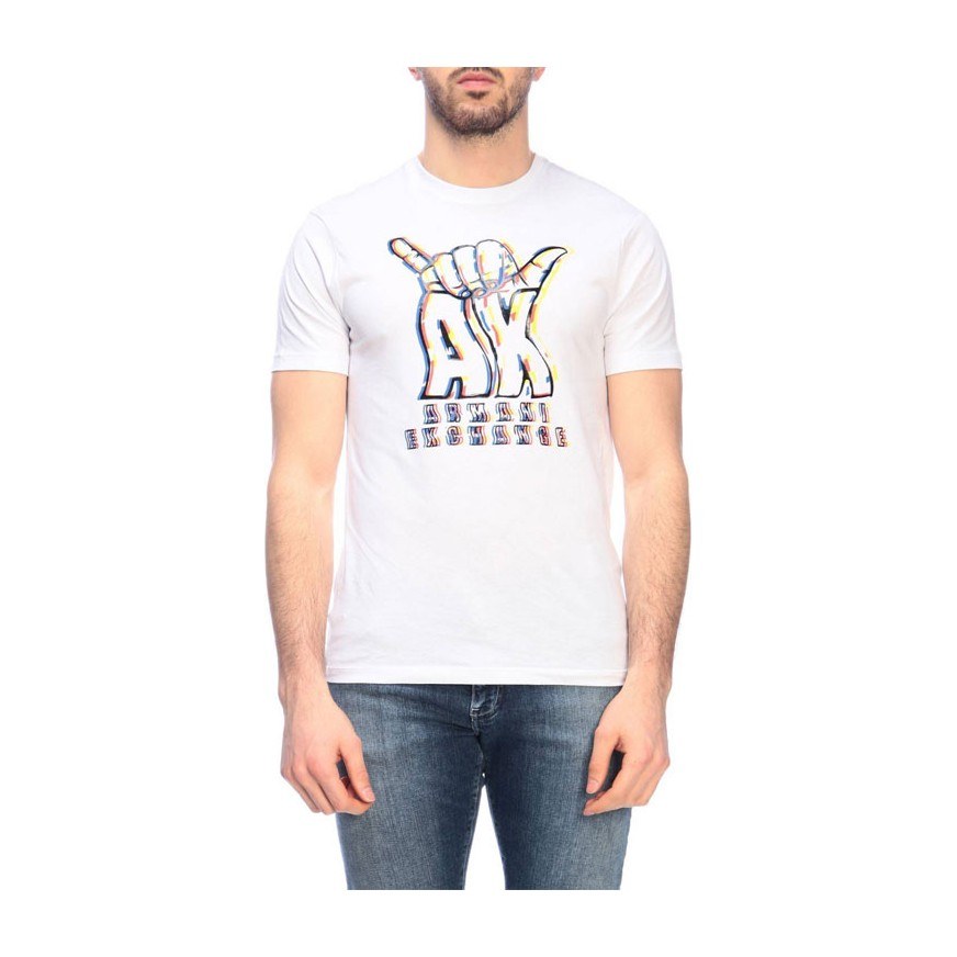 Armani Exchange AX Graphic T-Shirt White